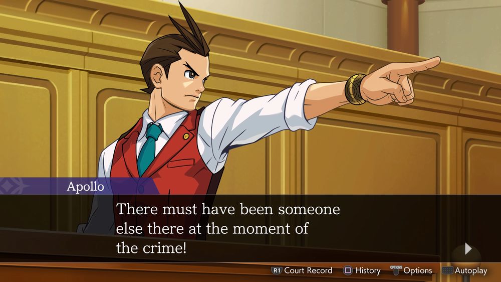 Apollo Justice viene spesso preso in giro per il taglio di capelli assurdo e per la fronte alta Apollo Justice viene spesso preso in giro per il taglio di capelli assurdo e per la fronte alta